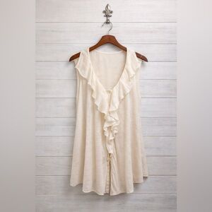 ELIZABETH AND JAMES TOKYO RUFFLE VEST ~ NWT